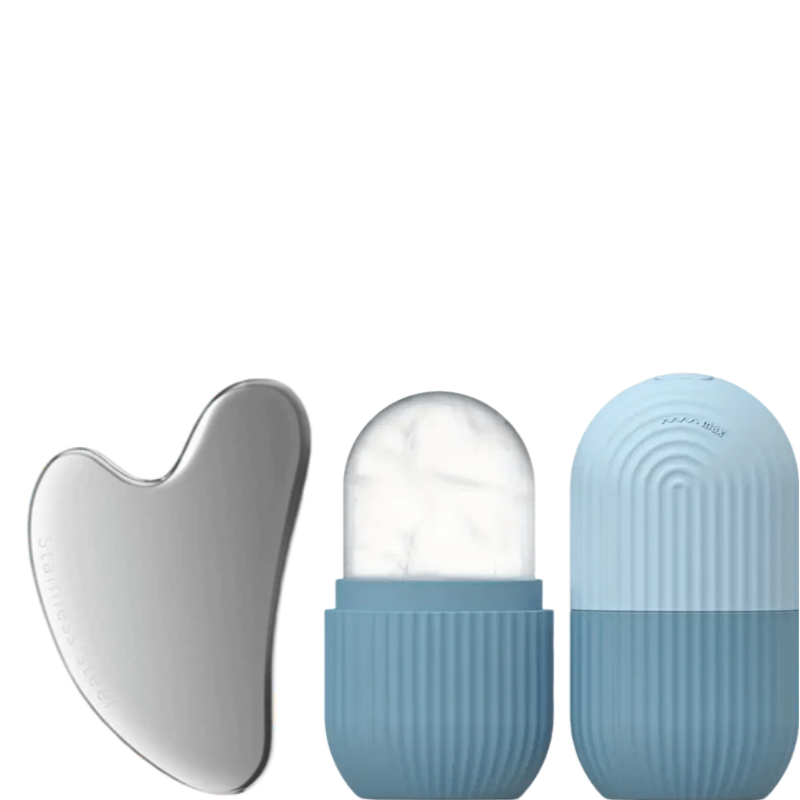 Gua Sha & Ice Roller Duo set