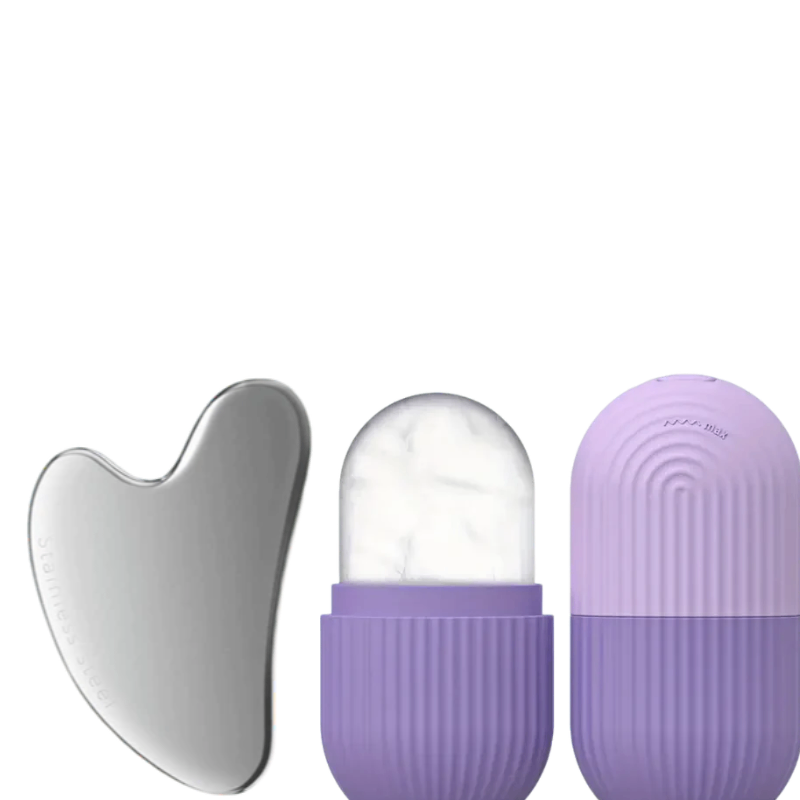 Gua Sha & Ice Roller Duo set